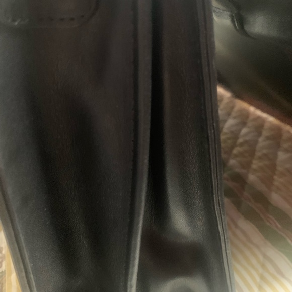 NEW Kenneth Cole Black Leather Laptop/Messenger Bag/Briefcase with Keys & Strap - Picture 8 of 16